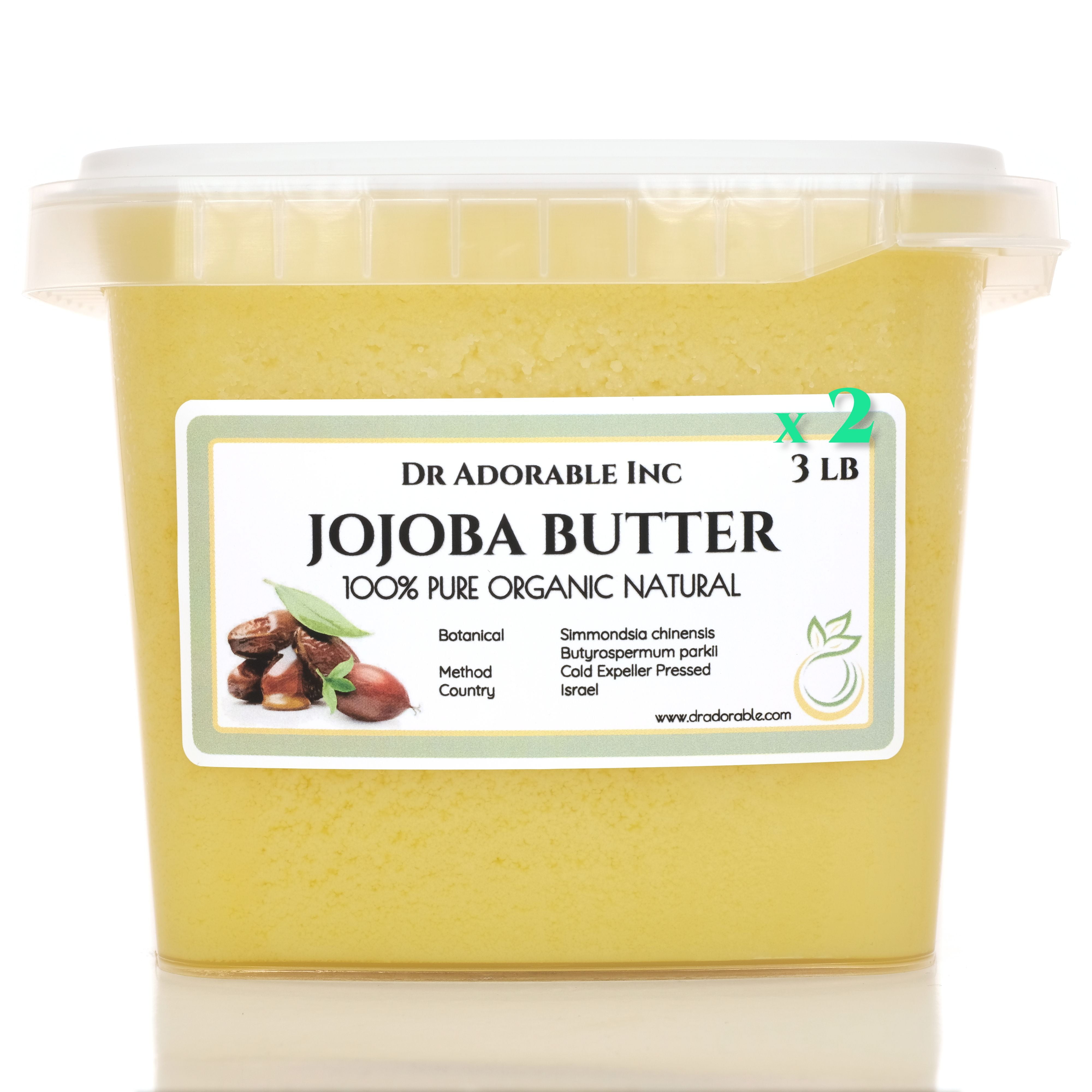 Dr Adorable - 6 lb - Jojoba Butter - Organic 100% Pure Raw (2 of 3 lb)