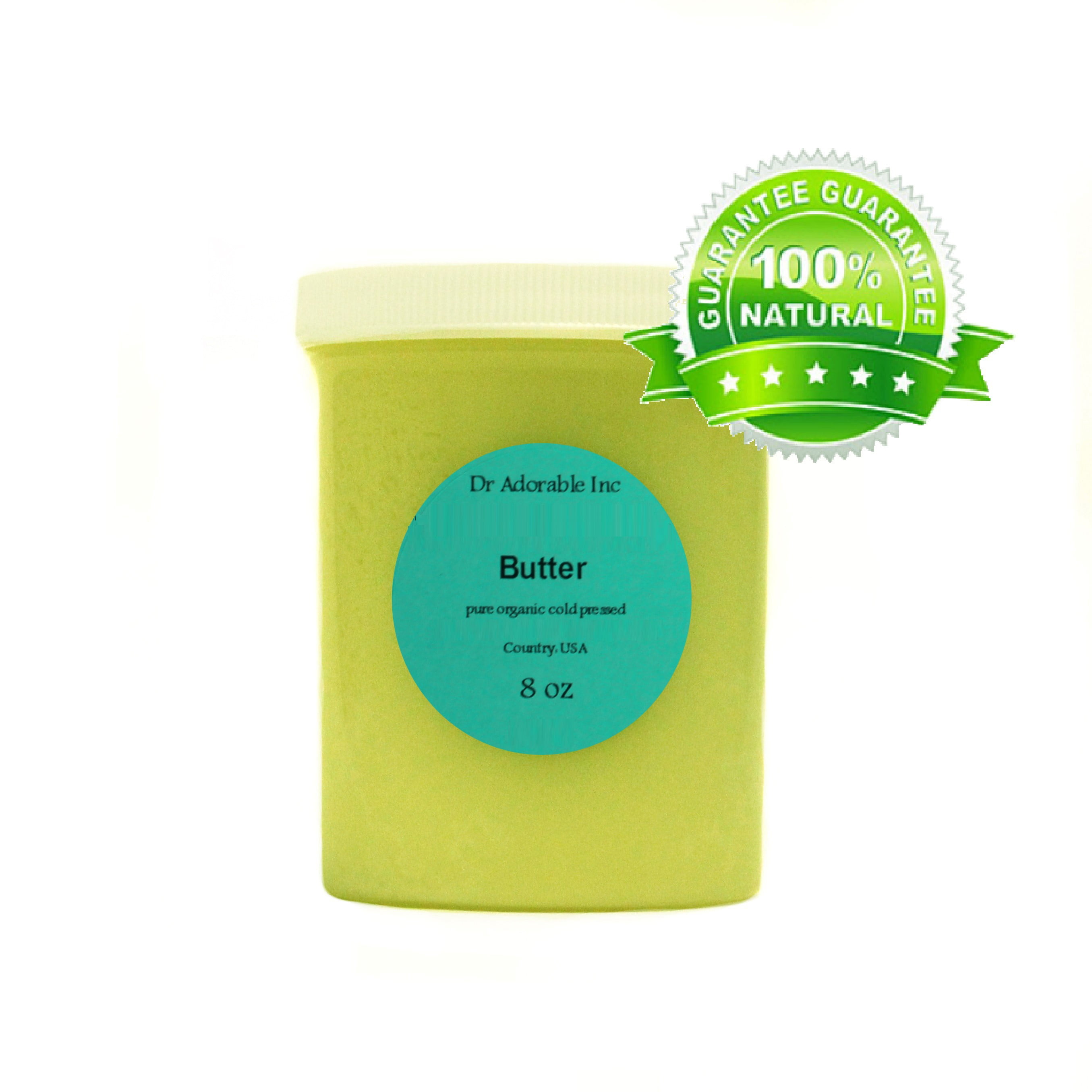 Dr Adorable - 8 oz - Grapeseed Butter - Unrefined Organic Fresh Natural ...