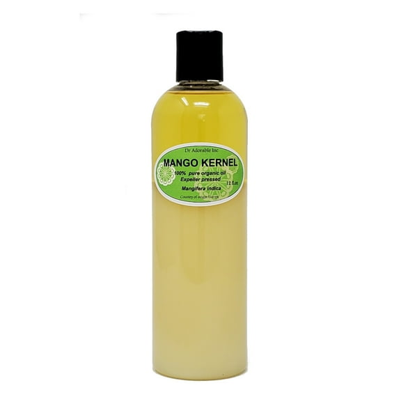 Dr Adorable - 12 oz - Mango Kernel Oil - 100% Pure Organic Cold Pressed Natural
