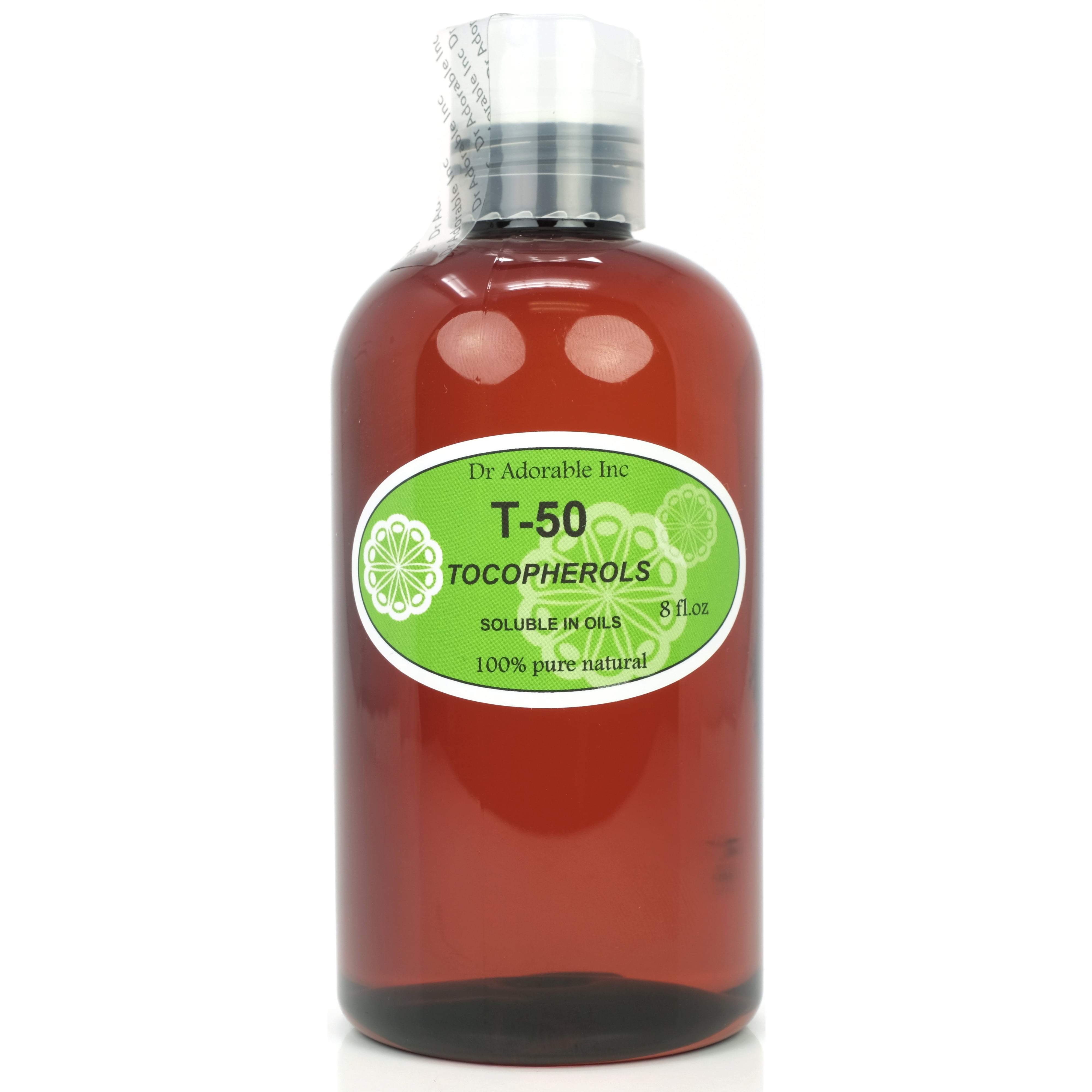 Dr Adorable - 8 oz - Tocopherols T-50 Oil-Soluble Vitamin E - Pure Natural Premium Anti Aging