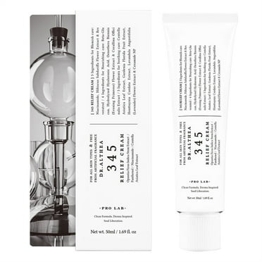 Dr.Althea 345 Relief Cream For Face,Daily Face Moisturizer,Soothing Recovery & Moisture for All Skin Types(50ml/1.69 fl.oz)