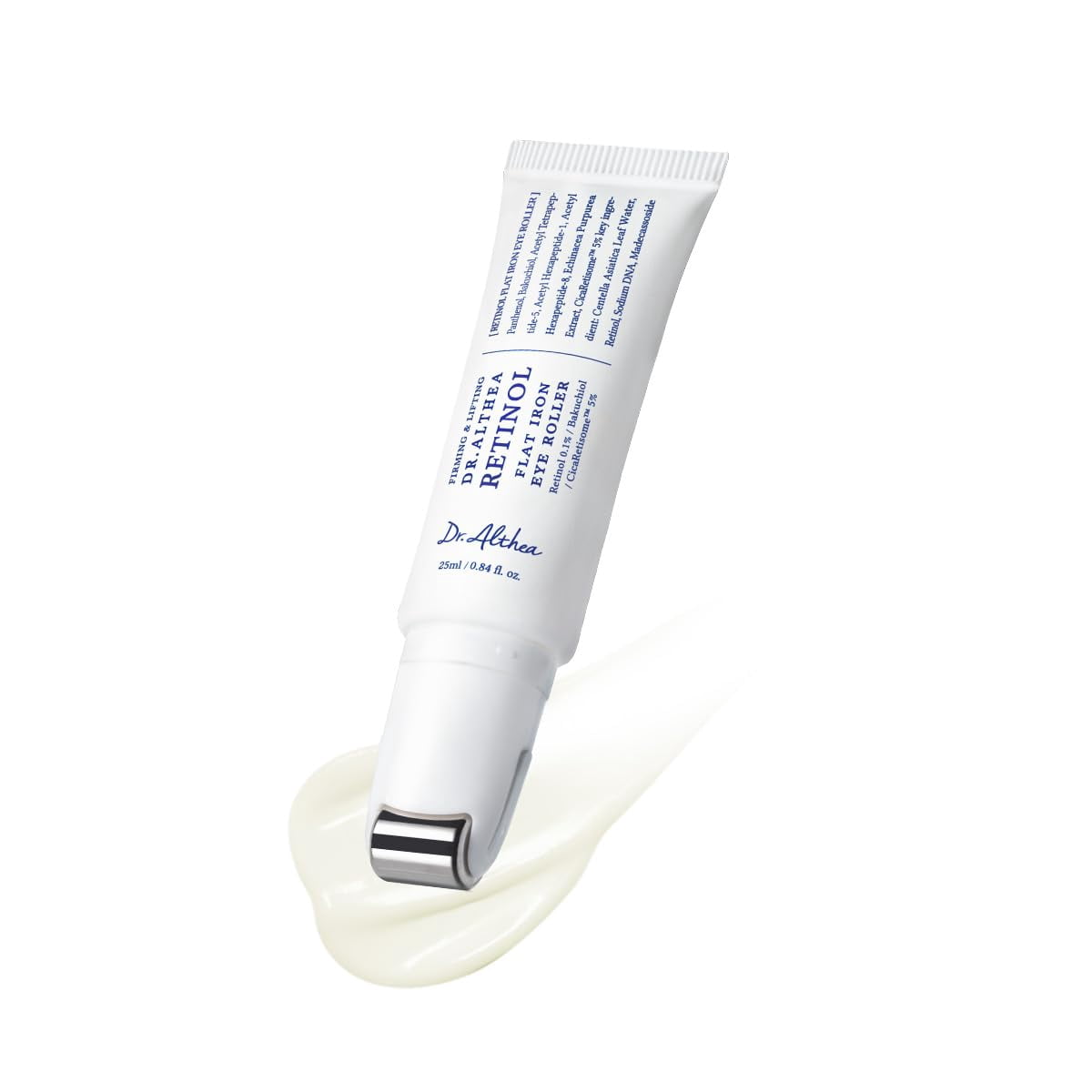 Dr. Althea Retinol Eye Roller Serum with Built-In Massage Applicator, Hydrating Eye Care with Retinol, Bakuchiol & Centella, Vegan Korean Skincare, 0.84 fl oz