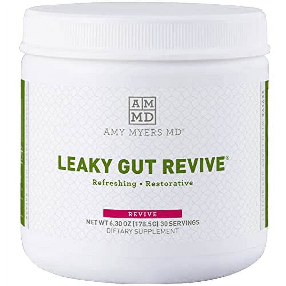 Dr. Amy Myers Leaky Gut Revive Powder for Leaky Gut Repair â€“ L Glutamine Powder to Reduce