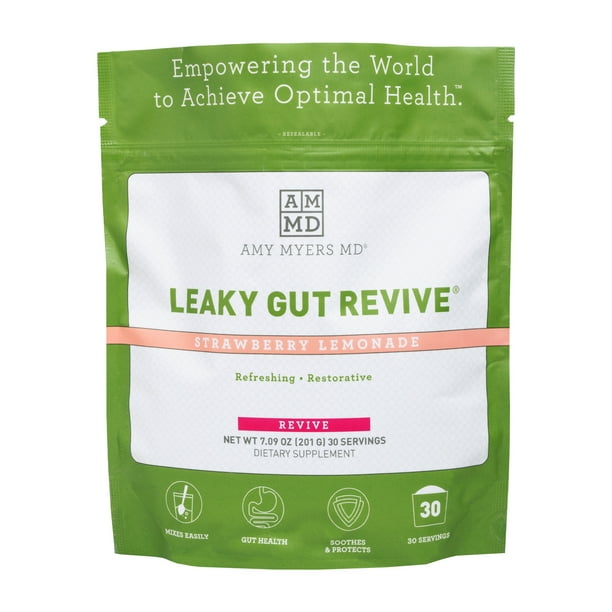 Dr. Amy Myers Leaky Gut Revive LGlutamine Powder, Gut Repair