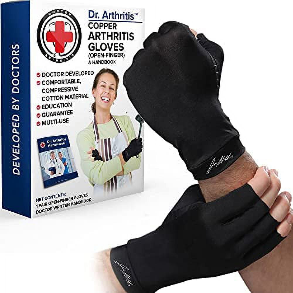Dr. Arthritis Copper Arthritis Compression Gloves for Women and Men