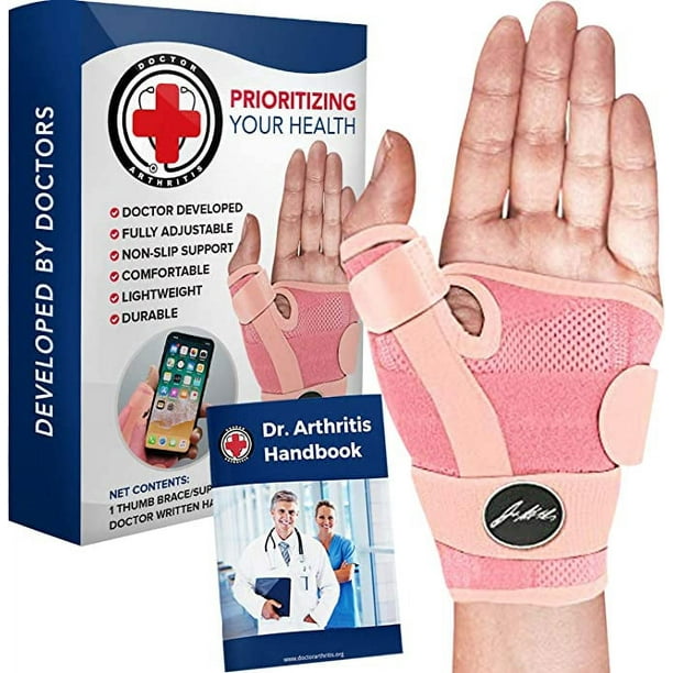 Dr. Arthritis Doctor Developed Thumb Brace, Splint, Spica Splint