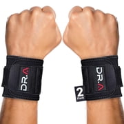 Dr. Arthritis Doctor Developed Wrist Brace, Wrist Wraps for Tendonitis, Hand Support, Ideal for Fitness, Weightlifting 1 Pair