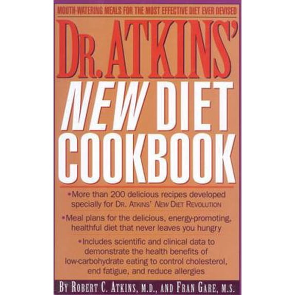 Pre-Owned Dr. Atkins' New Diet Cookbook (Paperback) 087131794X 9780871317940