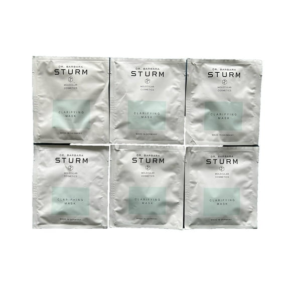 Dr Barbara Sturm CLARIFYING MASK 6 Pieces Set 0.33oz Per Each