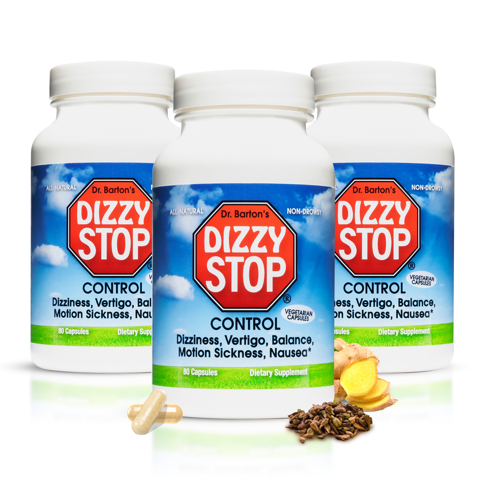 Dr. Barton’s Dizzy Stop AllNatural Vertigo Relief, Inner Ear Balance