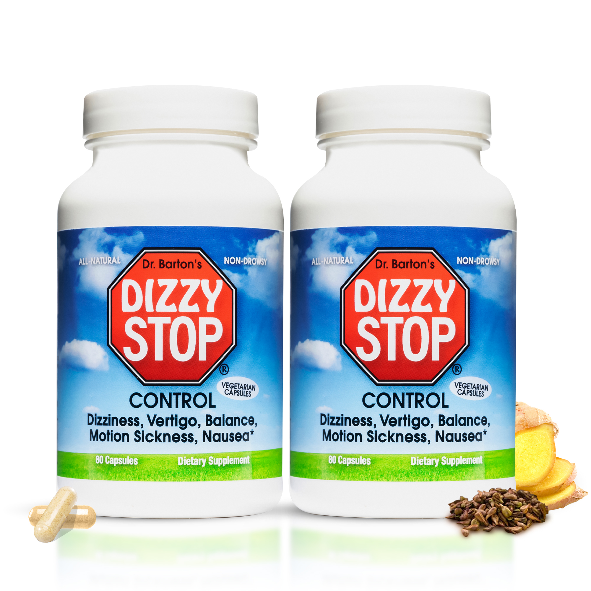 Dr. Barton’s Dizzy Stop AllNatural Vertigo Relief, Inner Ear Balance