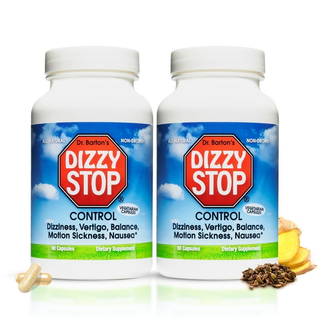 Dr. Barton’s Dizzy Stop AllNatural Vertigo Relief, Inner Ear Balance