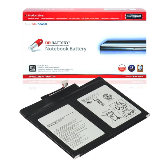 Dr. Battery - Replacement for Acer Aspire Switch Alpha 12 SA5-271-764D / SA5-271-78M8 / SA5-271P / 2ICP4 / 78 / 104 / AP16B4J / KT.00204.003 / KT.00204.005 / KT00204005