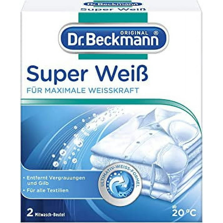 Dr. Beckmann Wash bag super white, 80 g