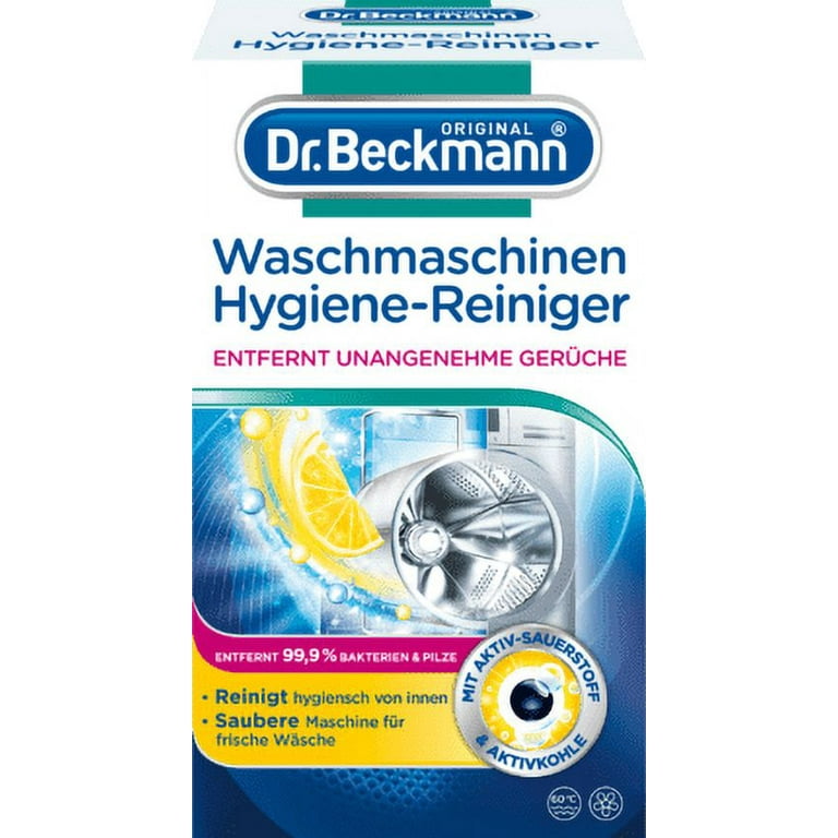 2 x Dr Beckmann Washing Machine Cleaner Deep Clean Wash For All