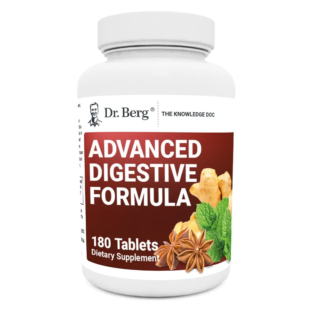 Dr. Berg Advanced Digestive Formula Digestive Enzymes w/ Betaine HCl