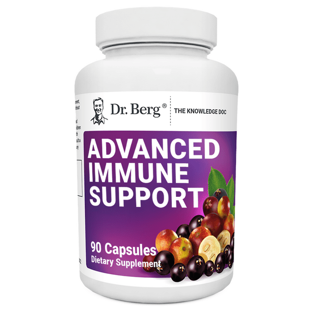 Dr. Berg Advanced Immune Support Capsules With Vitamin C, Zinc