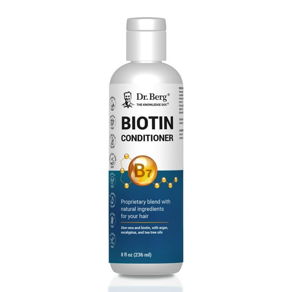 Dr. Berg Biotin Conditioner - Sulfate & Paraben Free Hair Conditioner - Men and Women