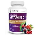 thumbnail image 1 of Dr. Berg Chewable Vitamin C Complex - Real Vitamin C Chewable Tablets from Berries, 60 Wafers, 1 of 10