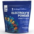 Dr. Berg Electrolyte Powder Variety Pack, 28 Electrolytes Powder Hydration Packets