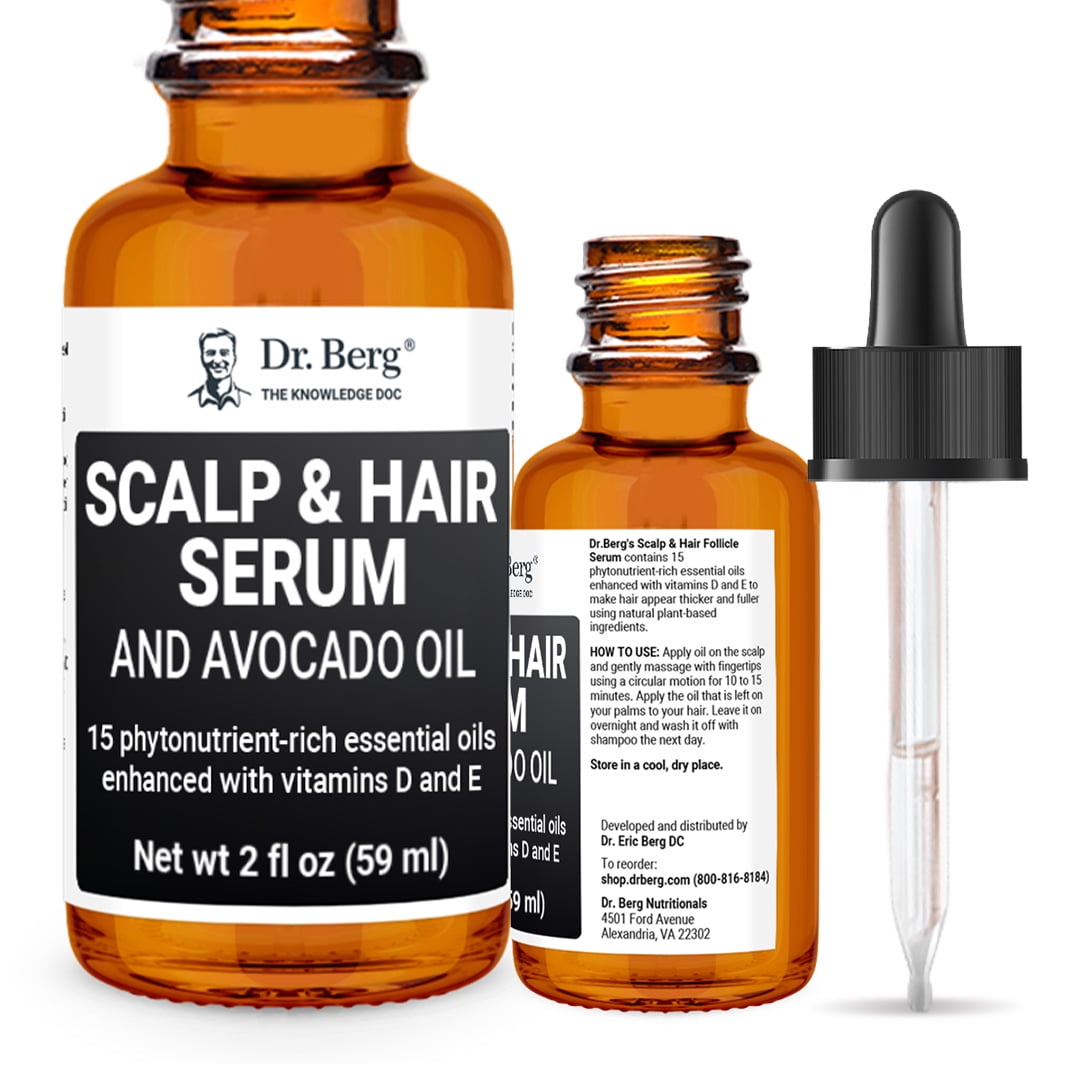 Dr. Berg Scalp & Hair Serum All In One Hair & Scalp Oil 2 fl oz