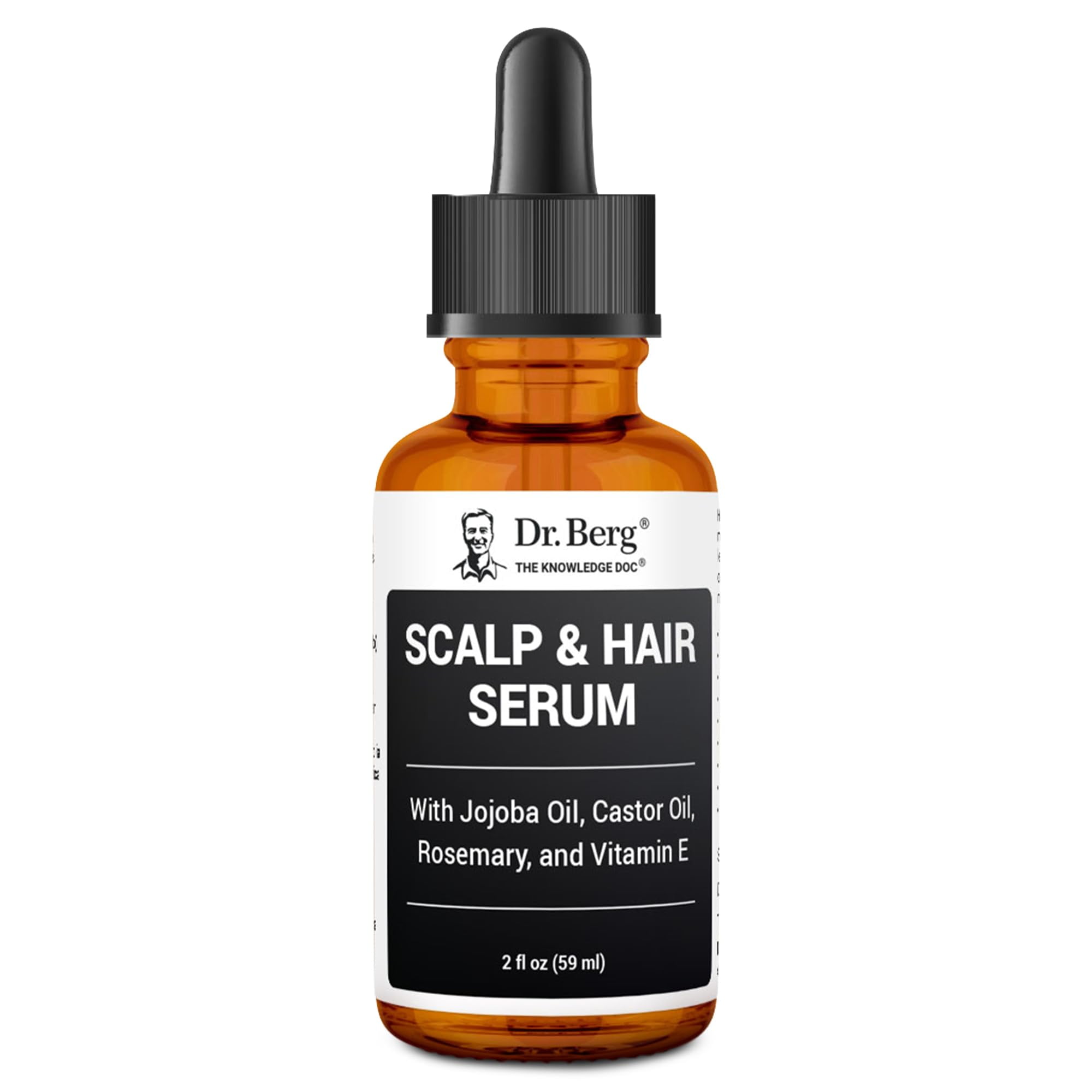 Dr. Berg Scalp & OKA4 Hair Serum (Improved Formula) with D3 & E ...