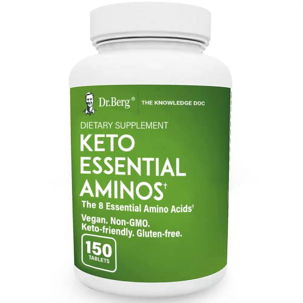 Dr. Berg's Keto Essential Aminos Contains 8 Essentials Amino Acids