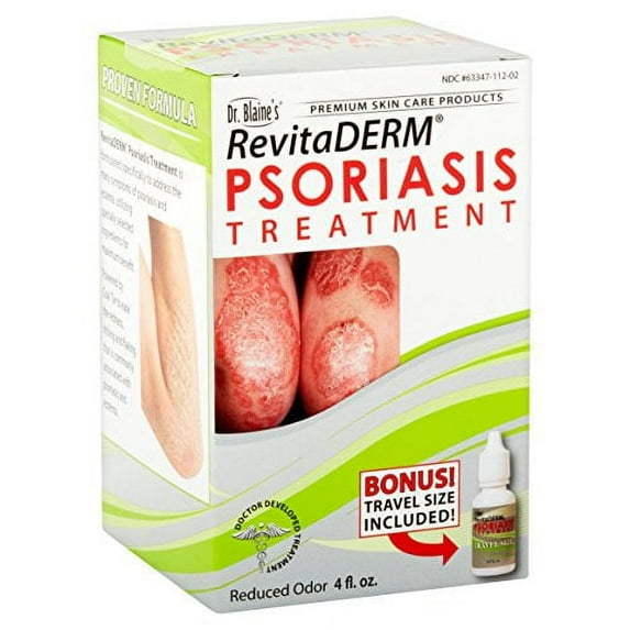 Dr. Blaine's RevitaDERM Psoriasis Treatment 4 oz (Pack of 3)