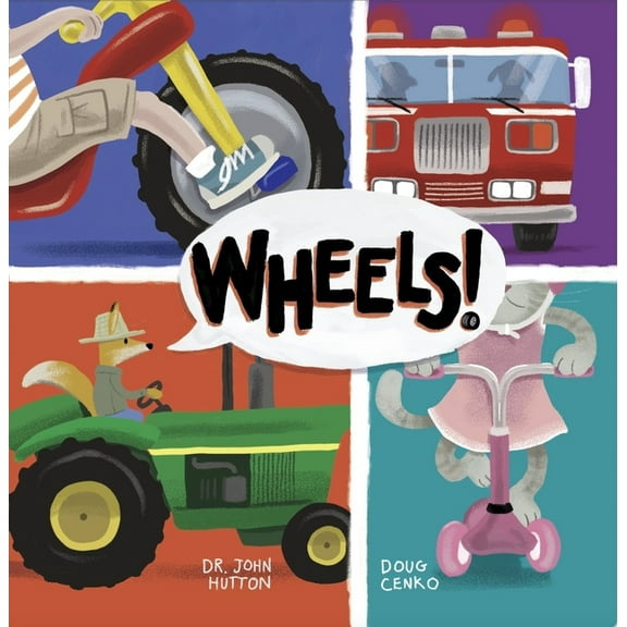 Dr. Books Wheels!, (Board Book)