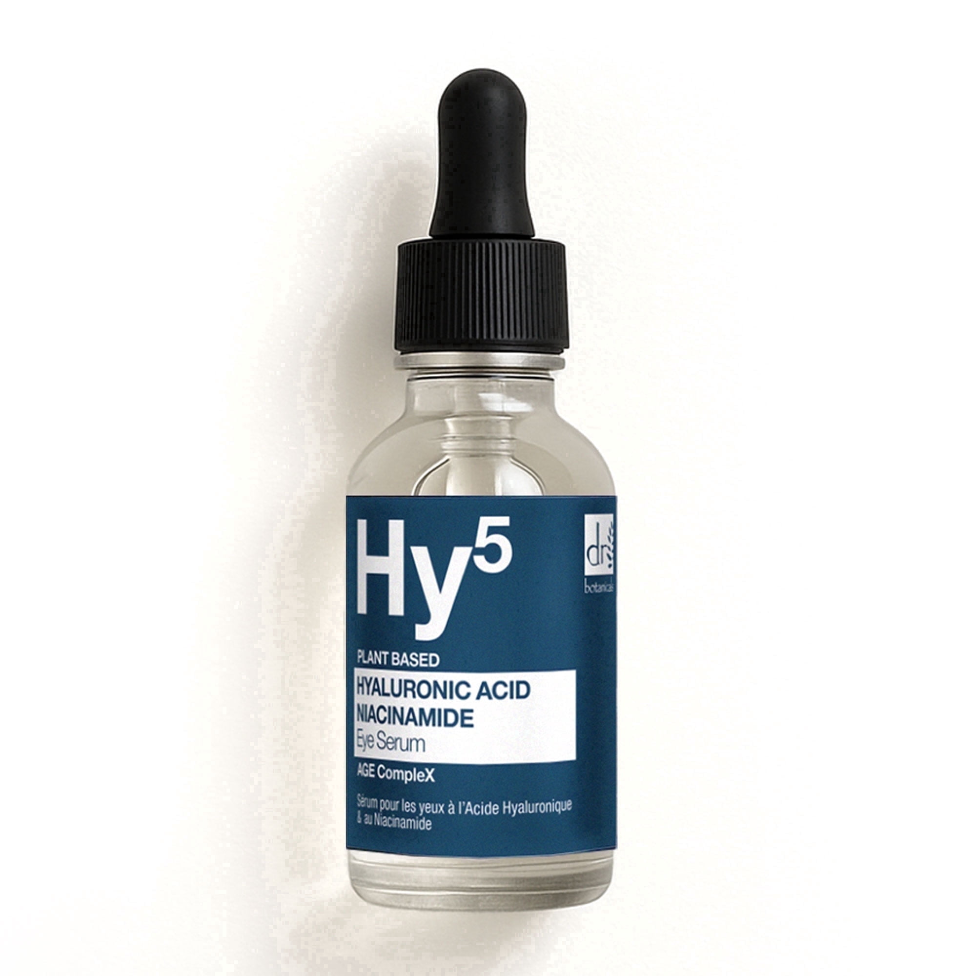 Dr Botanicals Hyaluronic Acid & Niacinamide Eye Serum, Hydrating & Brightening Under Eye Treatment for Dark Circles, Puffiness & Fine Lines, 4.10 fl oz
