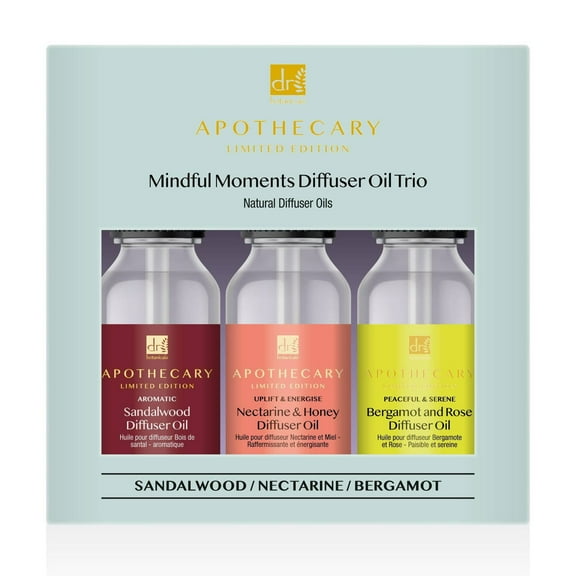 Dr Botanicals Mindful Moments Diffuser Oil Trio