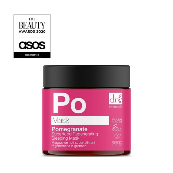 Dr Botanicals Pomegranate Superfood Regenerating Sleeping Mask 60ml