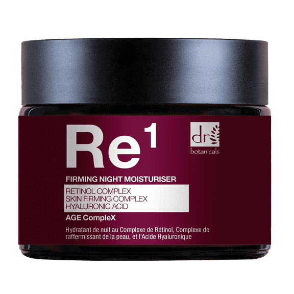 Dr Botanicals Retinol Night Moisturizer with Hyaluronic Acid & Firming Complex, Anti-Aging Face Cream for Fine Lines & Wrinkles, 60ml
