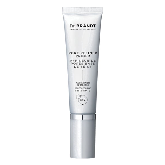 Dr. BRANDT Pores No More Pore Refiner Primer, 1 fl oz, minimizes pores and mattifies shine