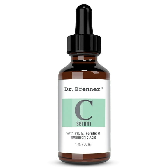 Dr. Brenner Vitamin C Serum with Ferulic Acid, Vitamin E and Hyaluronic Acid 1oz.