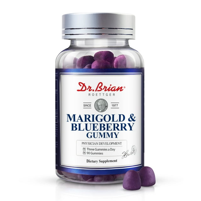 Dr.Brian Eye Vitamins Supplements Lutein Gummies Kids Adults for Eye