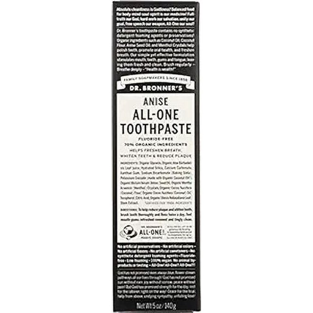Dr. Bronner's AllOne Toothpaste Anise 5 oz (Pack of 1