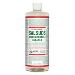Dr. Bronner's - Sal Suds Biodegradable Cleaner (32 oz, 2-pack) - All-Purpose, Pine Cleaner for Floors, Laundry and Dishes, Concentrated, Cuts Grease and Dirt, Powerful Formula