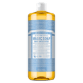 thumbnail image 1 of Dr. Bronner's Magic Soap - Castile Liquid Soap - 32 oz - Body Wash, Face Wash - Unscented - Age Group: Baby & All Ages, 1 of 10