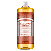 Dr. Bronner's Magic Soap - Eucalyptus - Pure-Castile Liquid Soap - 32 oz – for face, body wash, hands