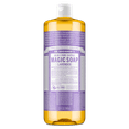 thumbnail interactive-video image 1 of Dr. Bronner's Magic Soap - Lavender - Pure-Castile Liquid Soap - 32 fl oz – for face, body wash, hands, 1 of 10
