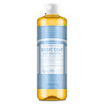 thumbnail image 1 of Dr. Bronner's Magic Soap - Baby Unscented - Pure-Castile Liquid Soap - 16 fl oz - for face, body wash, hands, 1 of 8