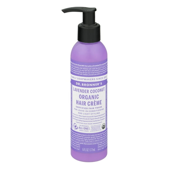 Dr. Bronner's Organic Hair Creme - Lavender Coconut