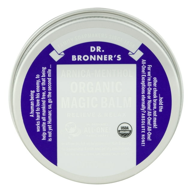 Dr Bronner Magic Balm, Arnica Menthol, Organic2 oz
