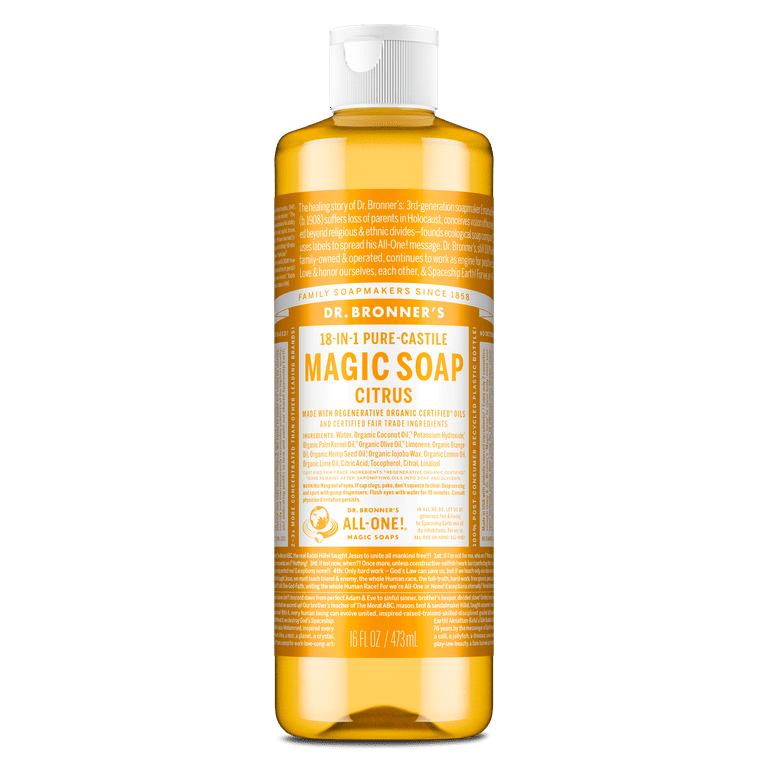 Dr. Bronner's Citrus Magic Soap 4本セット Dr. Bronner's Citrus Magic Soap 4本セット