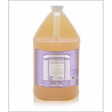 Dr. Bronner's 18-In-1 Hemp Pure-Castile Soap Peppermint, 1.0 GAL