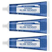 Dr. Bronners Toothpaste - Spearmint - 5oz - Whitening, Natural & 70% Organic - Adults, Teens Children 3 and Above