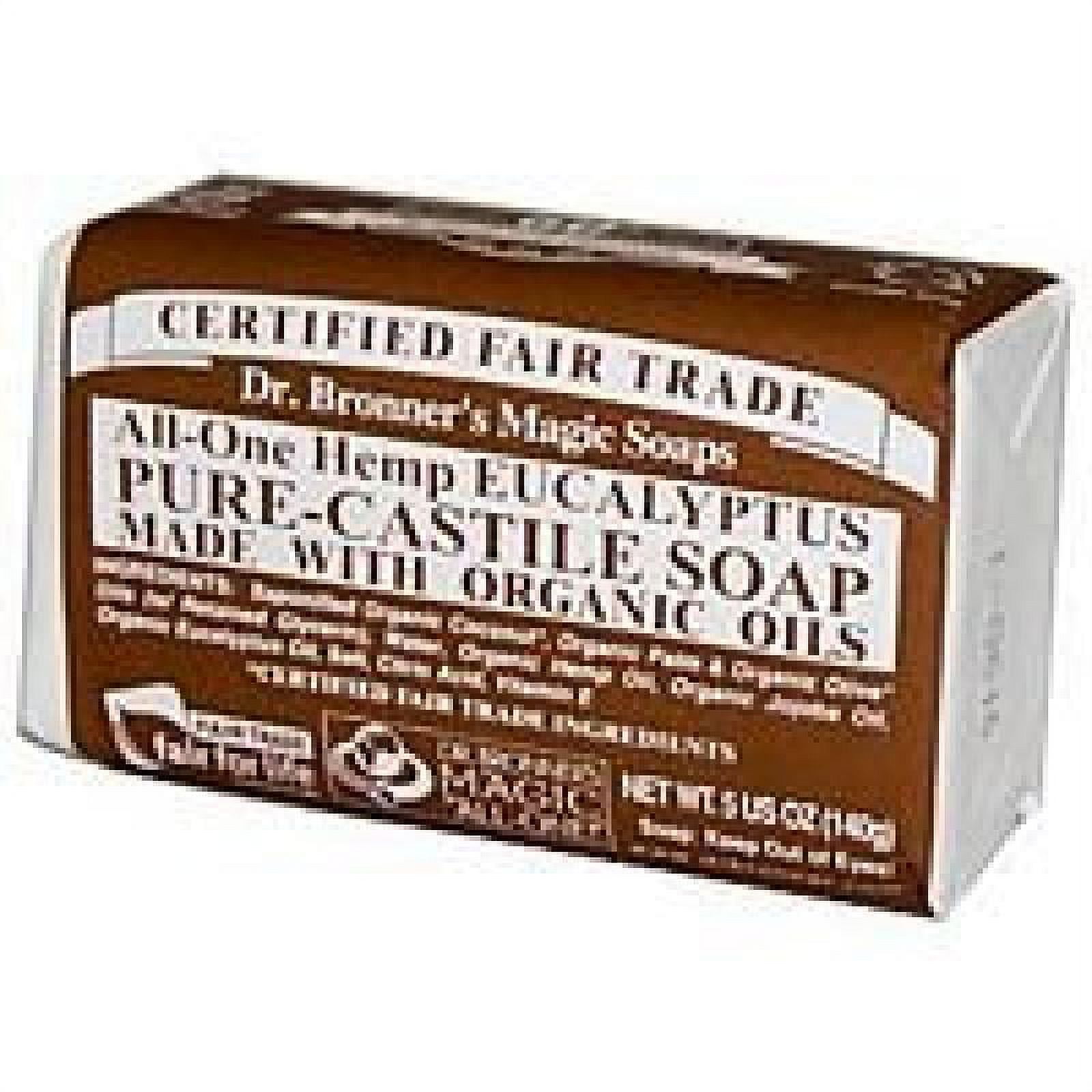 Dr Bronners Magic Soap All One Obeu05 5 Oz Eucalyptus Dr. Bronner'S Bar