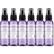 Dr. Bronners - Organic Hand Sanitizer Spray (Lavender, 2 Ounce, 6-Pack) - Simple and Effective Formula