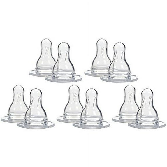 Dr. Brown's 8 Pack Natural Flow Level 2 Standard Nipple (10 Count)